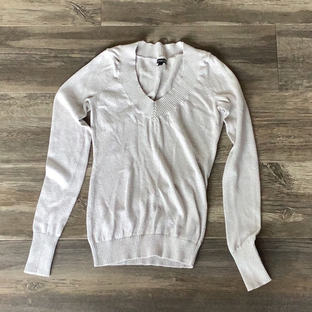 Express cream sweater